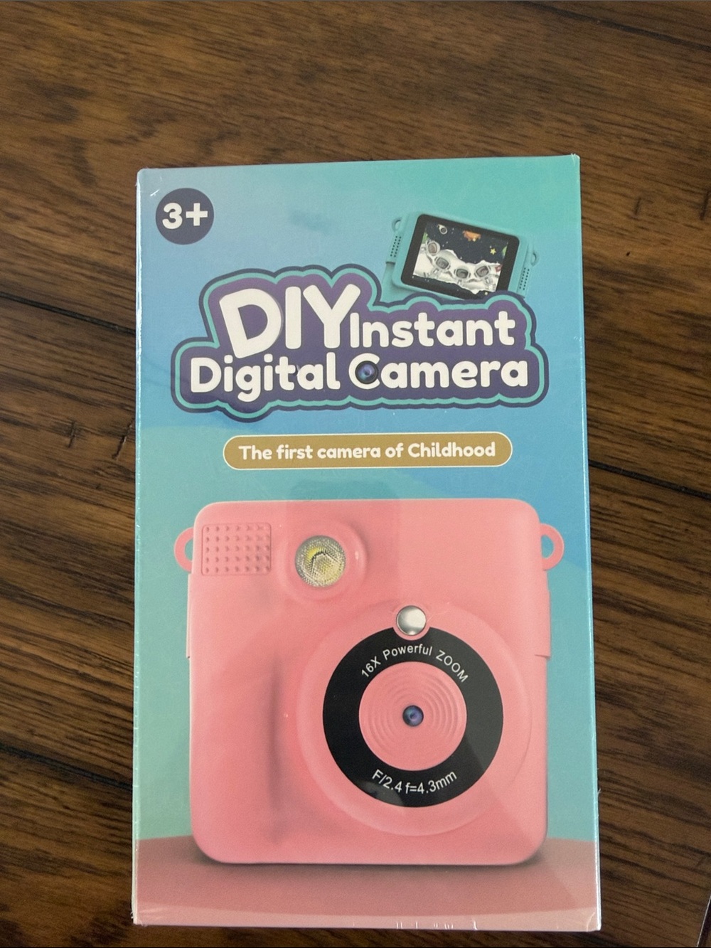 DIY Instant Digital Camera - Pink NEW NEVER OPENED